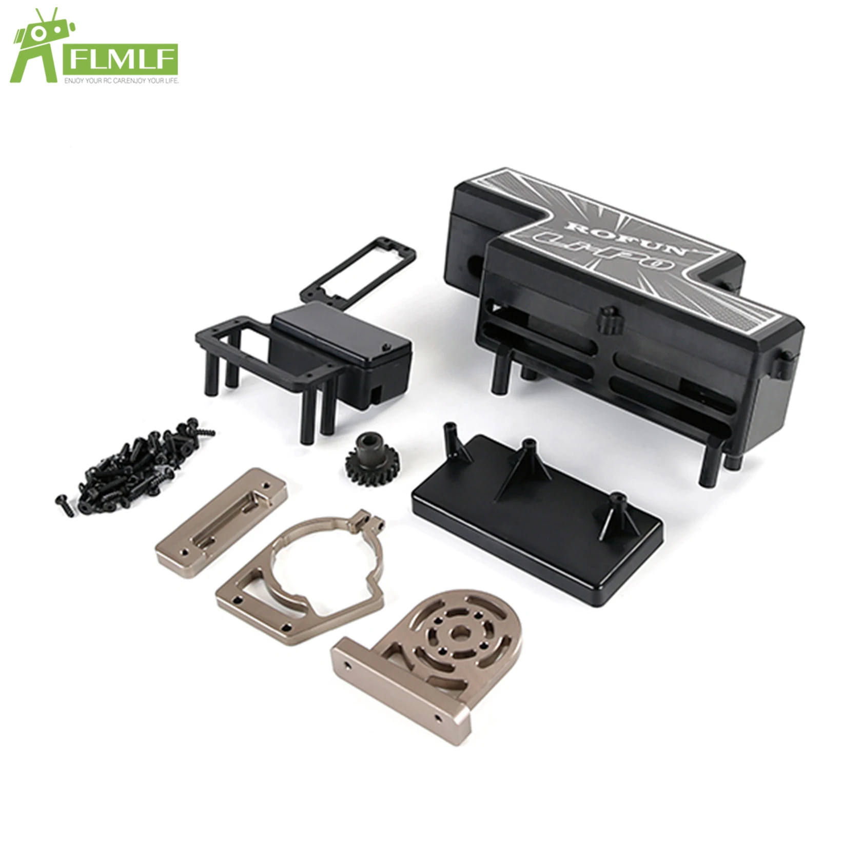 Electric Upgrade Conversion Kit Without Motor and ESC Fit for 1/5 Losi 5ive T Rovan ROFUN LT SLT LOSI TRUCK KingmotorX2