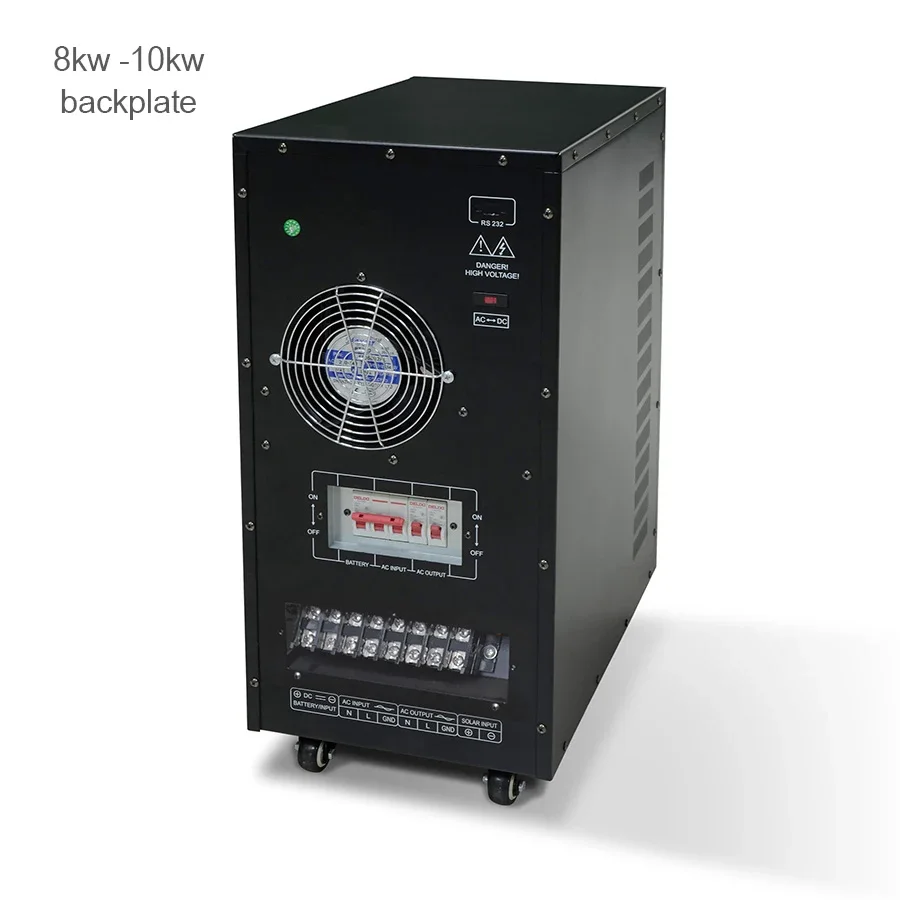 純粋な正弦波コンバーター,電力変換器,10000w,10kw,ACからDC, 96v,192v,110v,220v,240v
