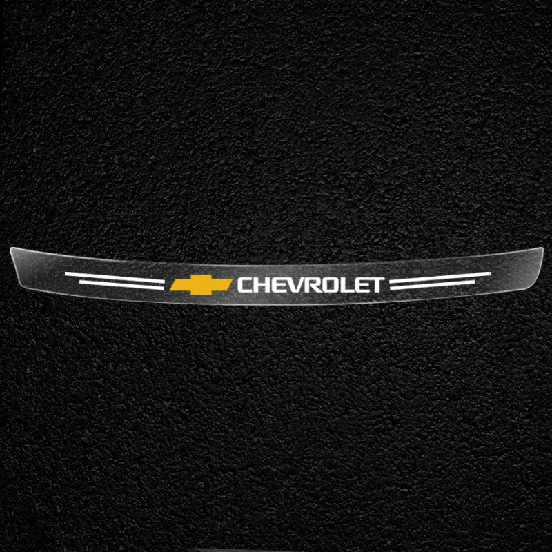 Transparent Car Trunk Badge Protective Sticker Car Accessories For Chevrolet Cruze Aveo Captiva Lacetti Accessories Car Styling