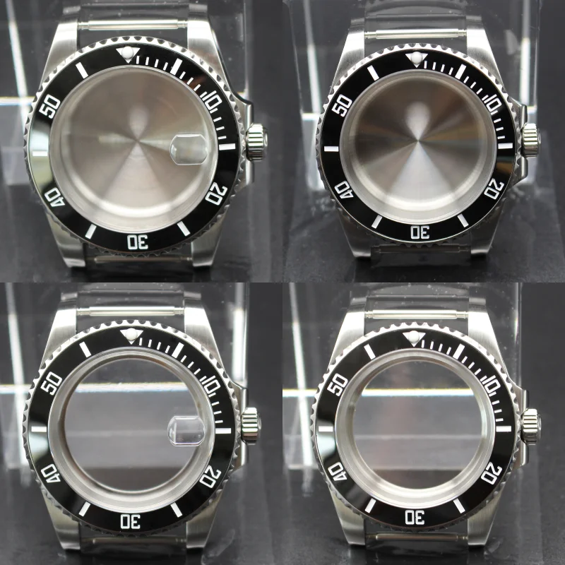 

20ATM Dive Case 40mm NH35 Watch Accessories For SUB Seiko NH34 NH35 NH36 NH38 Miyota 8215 ETA 2824 Movement Sapphire 120 clicks