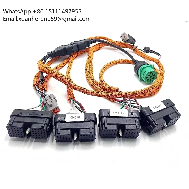 Engine Spare Part Wiring Harness for Cummins Engine Programming Diagnosis Cable to CM570 CM870 CM2150 CM2250