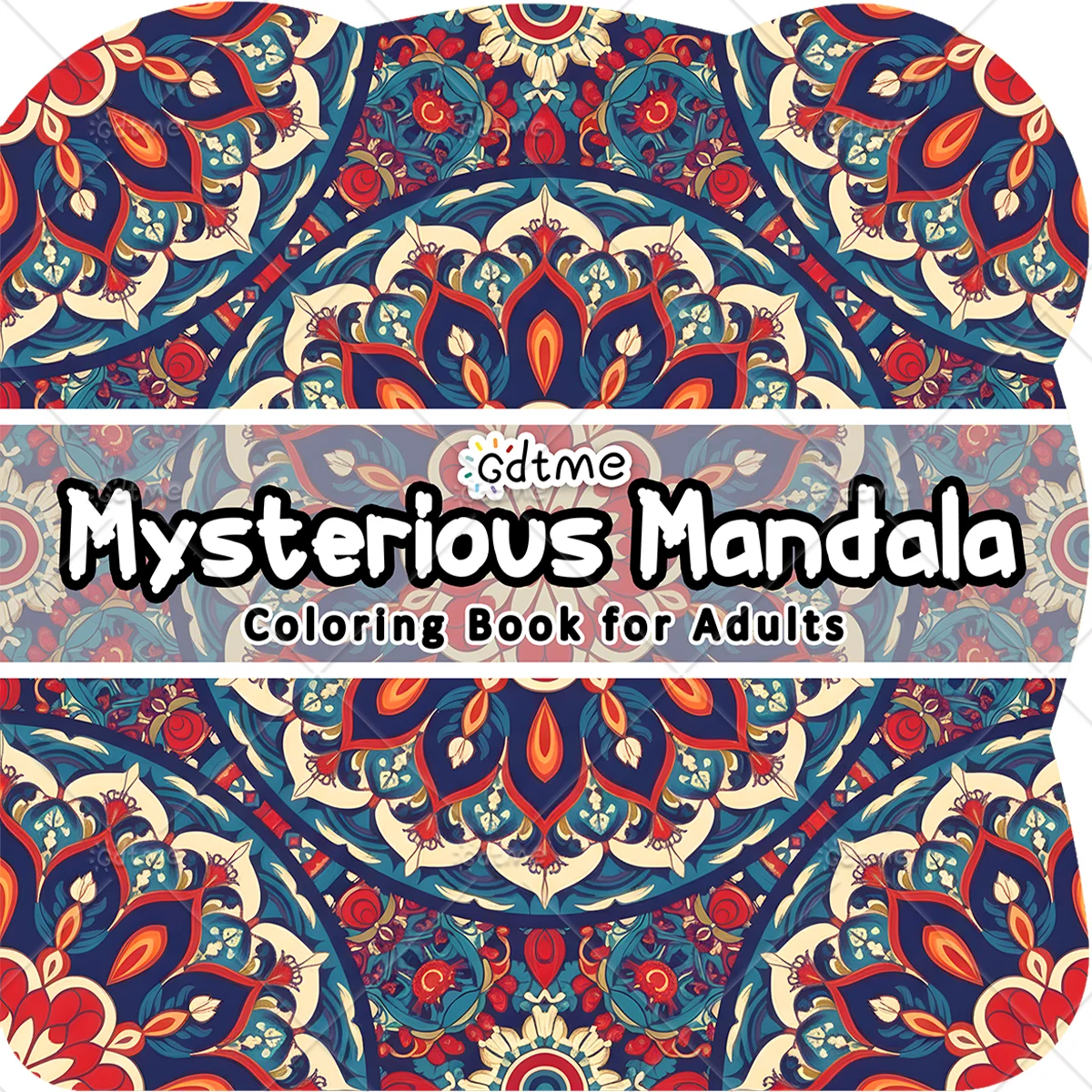 Mysterious Mandala Coloring Book for Adults Cute Cozy Daily Activities Irregular Patterns for Relaxation (Cozy Spaces Coloring)