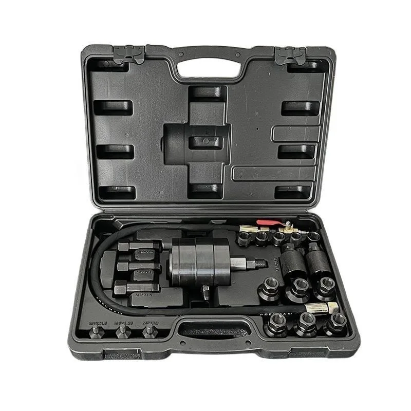 

Pneumatic fuel injector disassembly puller, special maintenance and disassembly tool set for automobile fuel injectors