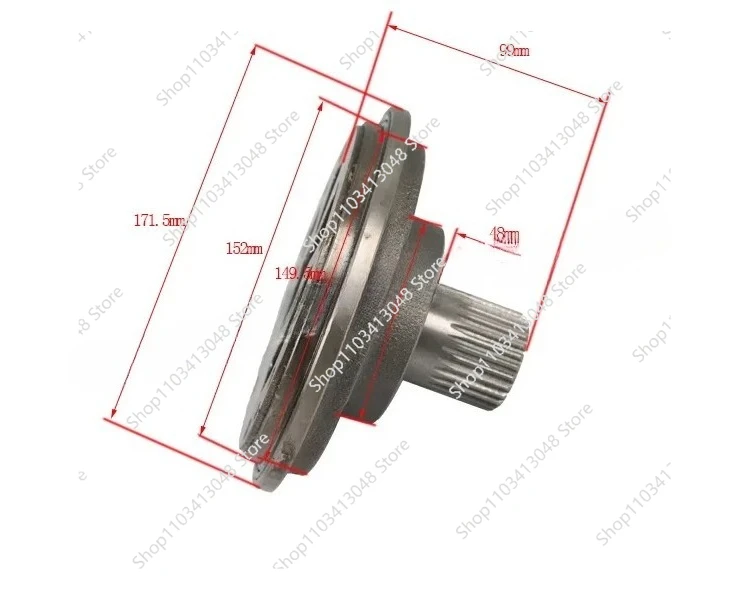 

Original Forklift Parts XKCF-00441 Oil Charging Pump Assy for Hyundai Forklift
