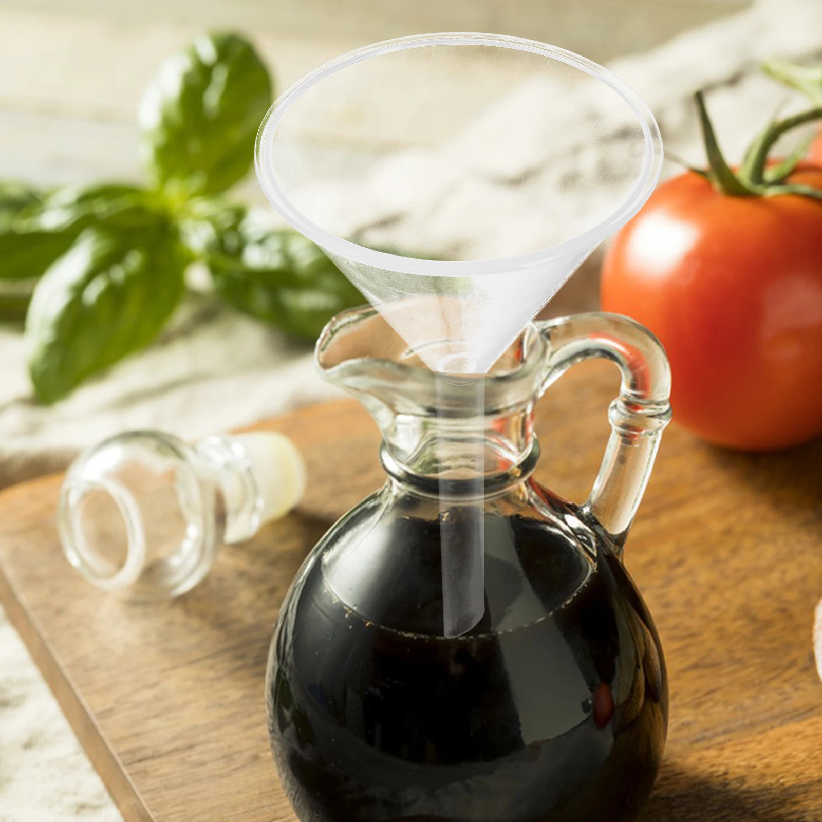 

Long Neck Funnel Funnels for Liquids Mini Nek Canning Extra Large Narrow Plastic Home Kitchen Laboratory Smooth Easy