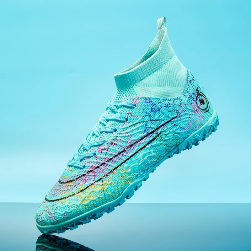 

Men Football Boots Professional Sports Outdoor Soccer Shoes Top Quality TF/FG Sneaker Women Unisex Resistant Football Shoes