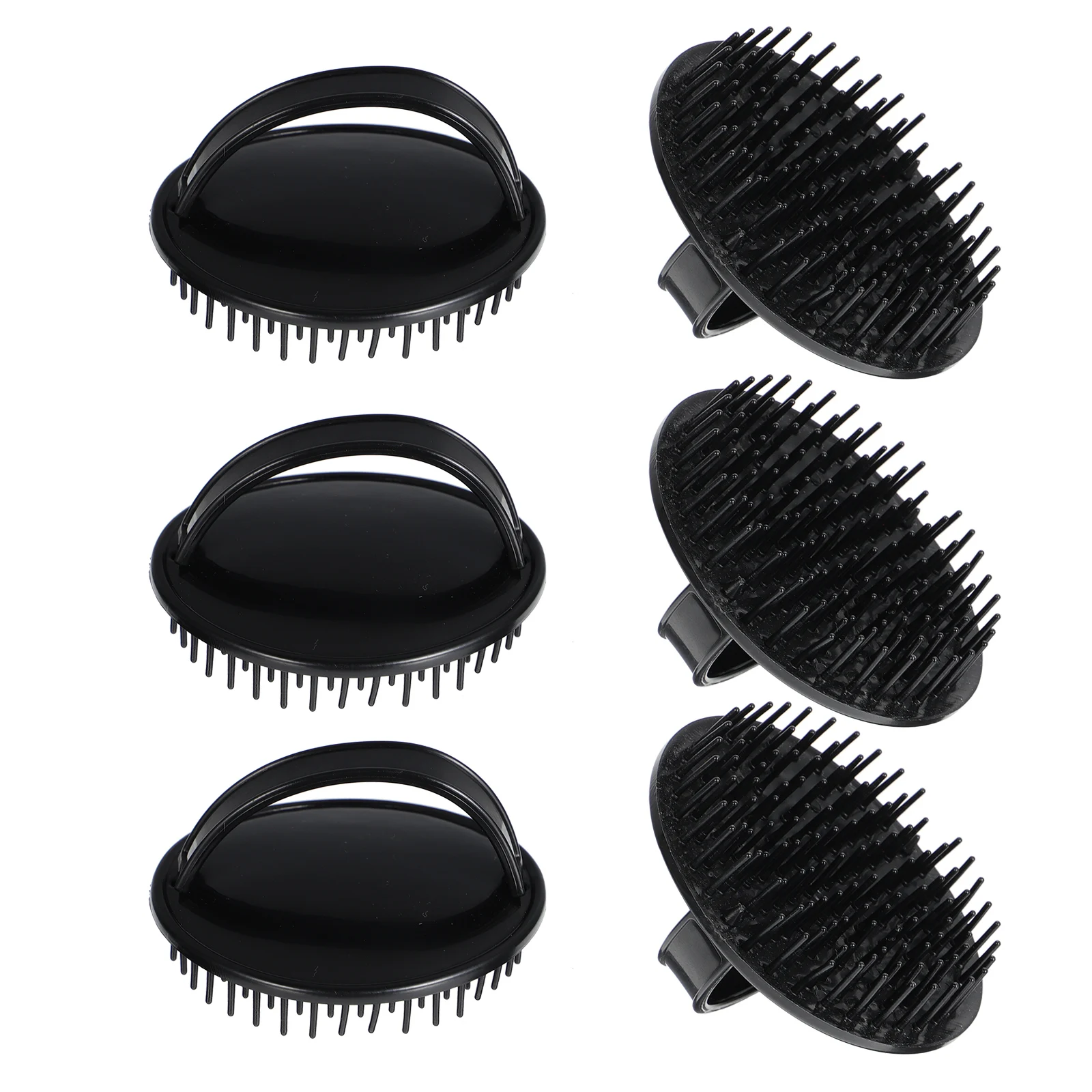 

6 Pcs Shampoo Brush Scalp Massager for Dandruff Removal Hair Cleansing Brush Gentle on Scalp Promotes Growth Non Deforming