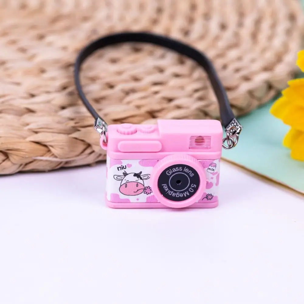 Muñecas en miniatura multicolores, accesorios para fotos, obturador y cámara Flash, juguetes para niños, accesorios para muñecas para BJD/OB11