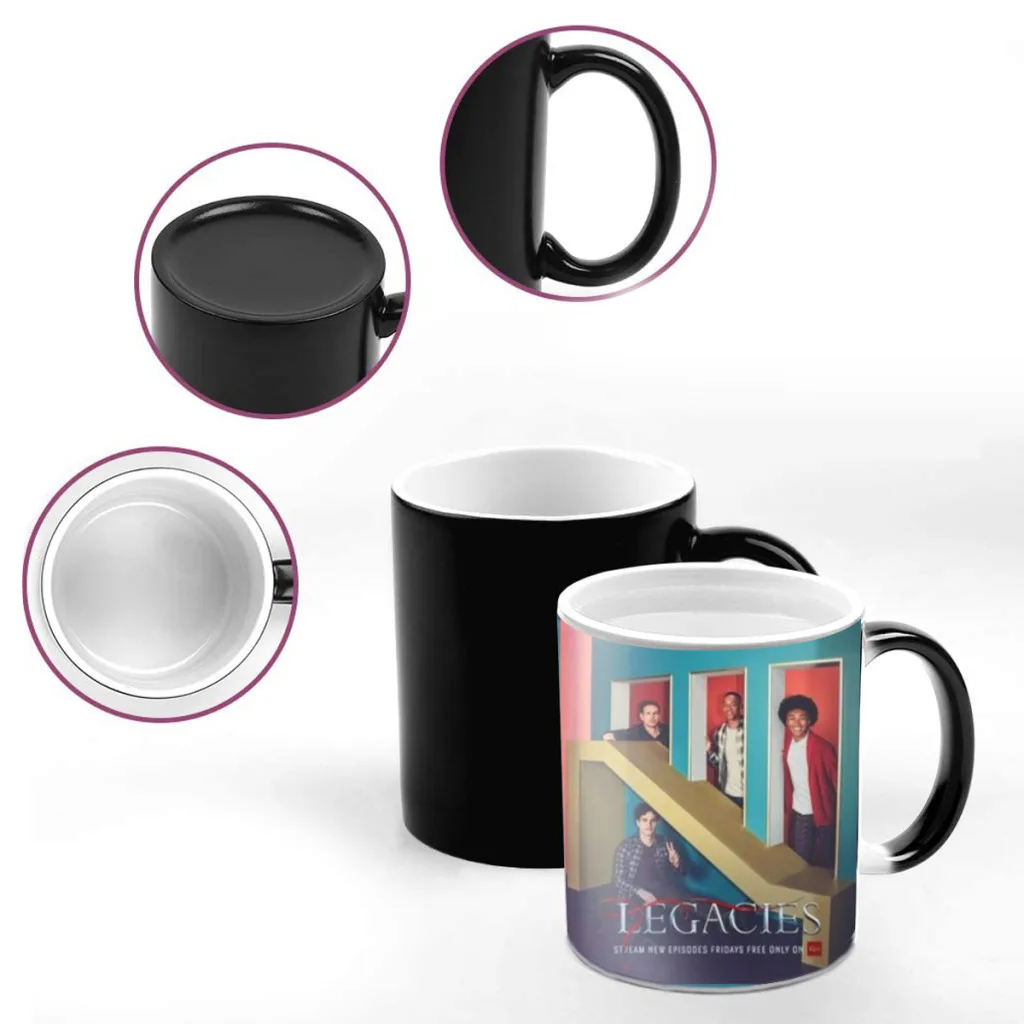 TV Series Legacies Creativity Change Color Chang mug Ceramic mug Hot Coffee Cup Breakfast Cup mug Friend Gift