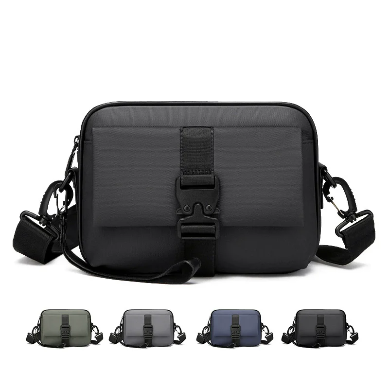 

New Fashion Casual Men Small Shoulder Bag High Quality Soft PU Men's Mini Handbag Day Phone Clutch Bag Small Purse