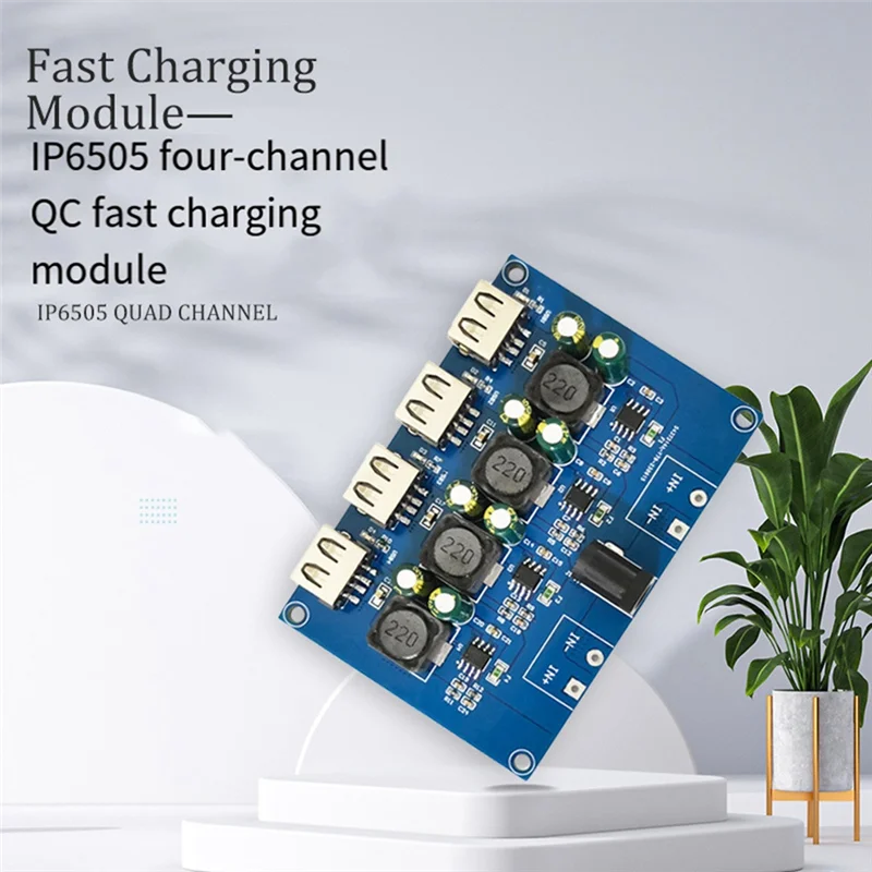 Daily Sale For Huawei FCP Module IP6505 Quad Channel QC Fast Charger Module QC3.0 2.0 Multi-Function Portable Module Accessories