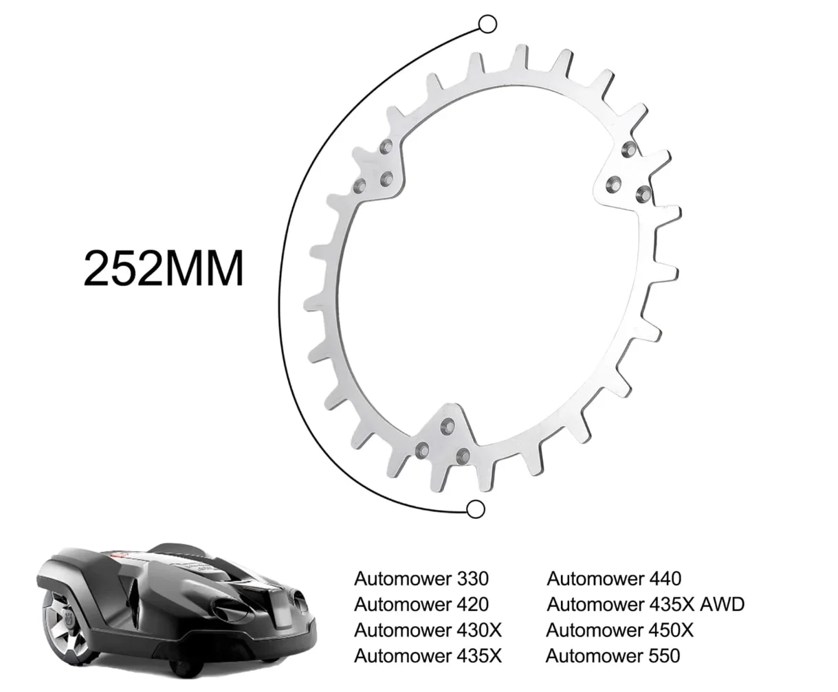 Imagem -02 - Picos Robóticos para Husq-varna Automower Melhoria da Tração 330 420 430x 435x 440 450x 435x Awd 550