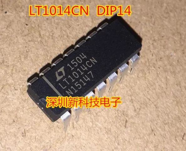 

Free shipping LT1014 LT1014CN LT1014DN DIP14 5PCS Please leave a comment