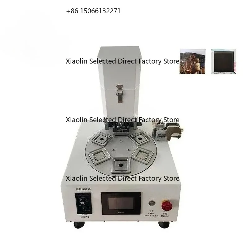 High Quality Pneumatic Electric 50*50mm Rail Badge Machine Aluminum DIY Button Badge Maker for Badge Making