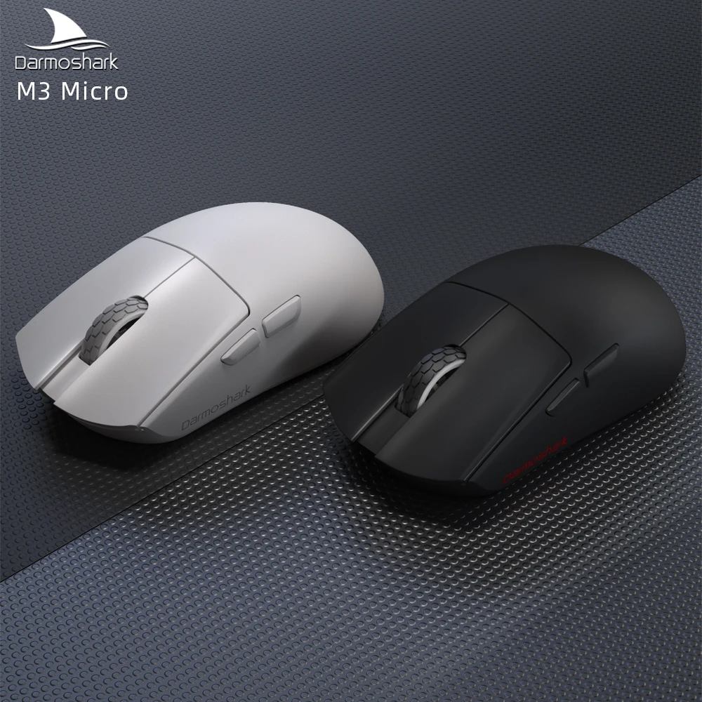 

Darmoshark M3 MICRO Gaming Mouse 8K Wireless Bluetooth Game Mice 26000DPI PAM3395 Nordic N52840 TTC For Office Computer Noteboo