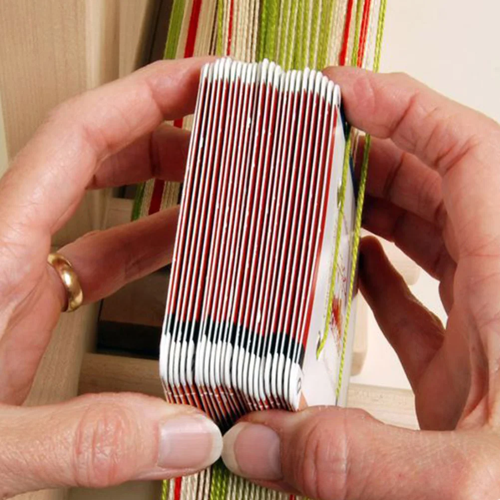 

150Pcs Weaving Cards Durable Cardboard DIY Craft Supplies Tablet Paper Cards for Handmade Projects Weaving Tablet