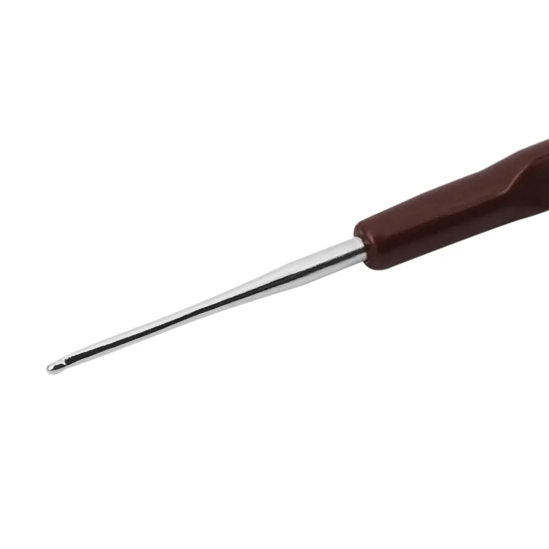 WIND FLYING 32Pcs ABS 핸들 크로 셰 뜨개질 후크 핸들 뜨개질 바늘 세트 크로 셰 뜨개질 및 너클 0.5Mm-2.5Mm 16 크기
