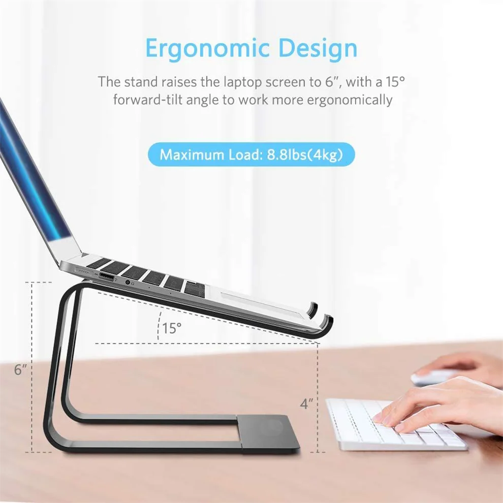Aluminum Laptop Stands for All 10-15.6