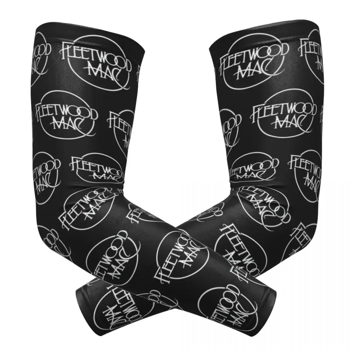 Klassisches Logo Fleetwood Mac Outdoor Armstulpen Sonne UV-Schutz Abdeckung Sommer Radfahren Tattoo Ärmel