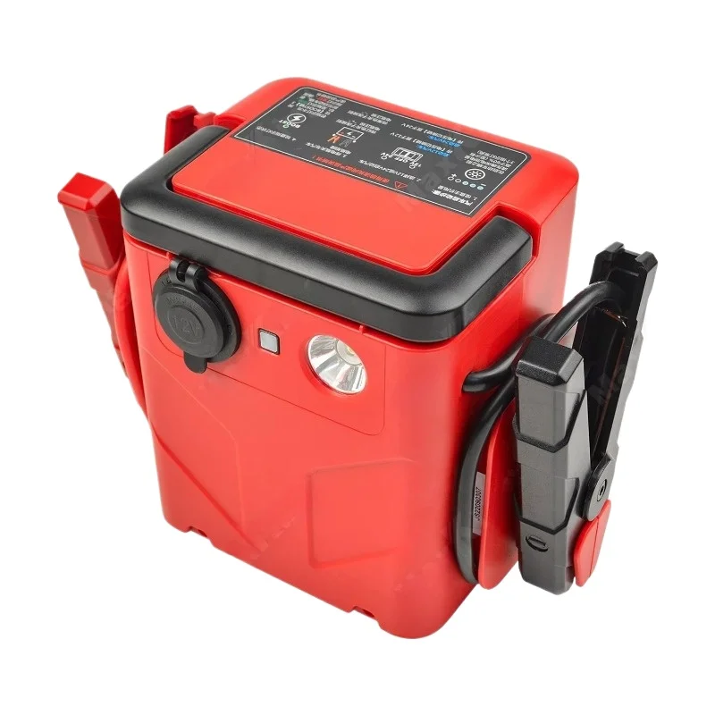 

Яркий светодиодный светильник, стартер 4000А, пиковый ток, автомобильный мотоцикл, грузовик, аварийный стартер с автомобильным зарядным устройством