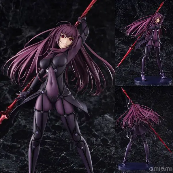 

In Stock Fate Fgo Lancer Scathach Anime Assembly Original Figure Action Model Decoration Cartoon Collection Doll Gifts Present