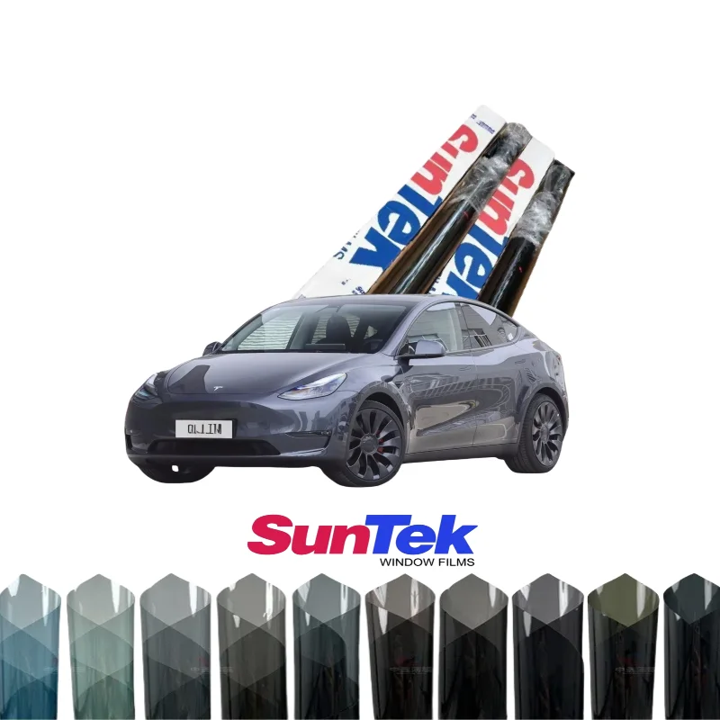 

Керамическая пленка для окон автомобиля ModelS60 Suntek, 8-летняя гарантия, тонированная оконная солнечная пленка, автомобильная солнечная пленка, высококачественный ПЭТ. Серия S