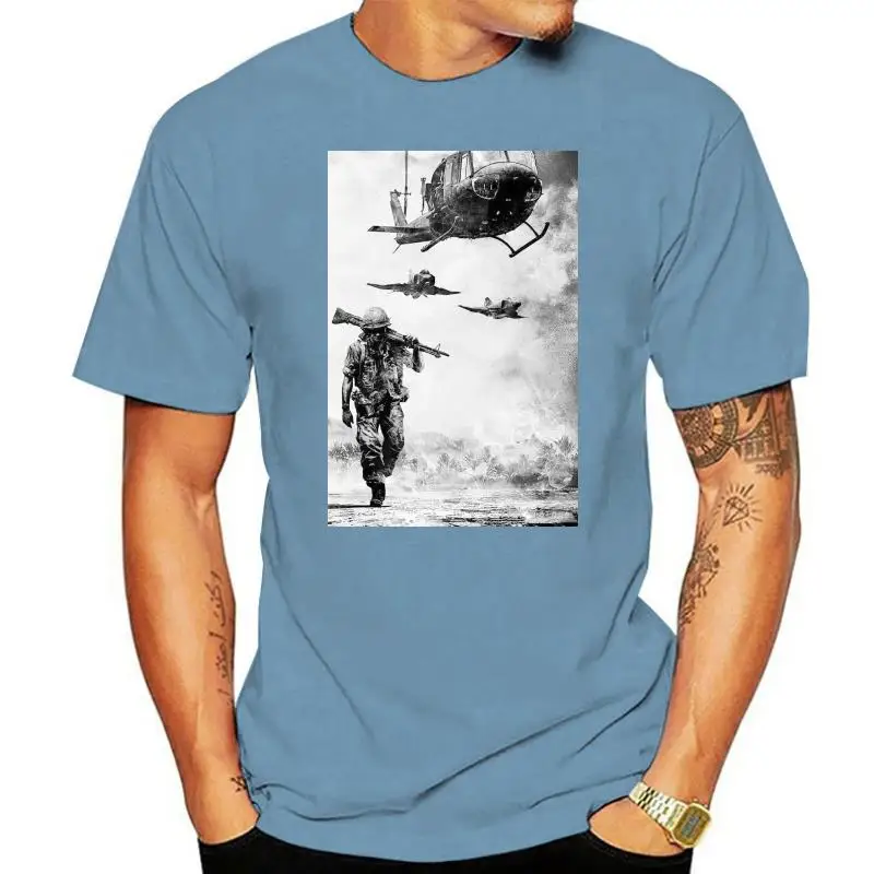 New Vietnam War T Shirt Sizes From Med - 3xl Kawaii Discount 100 % Cotton Kawaii For Anime's coat clothes tops