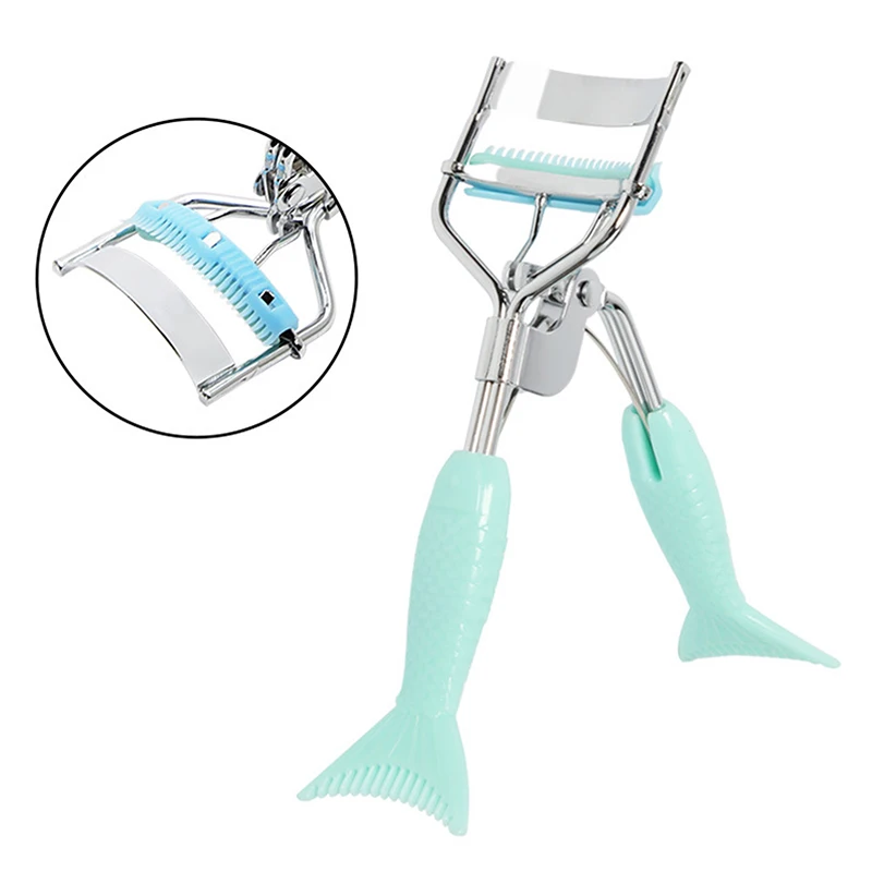 1PC Comb Eyelash Curler Professional Eyelash Curler Folding False Eyelashes Auxiliary Eyelash Curling Clip Small Makeup Tools