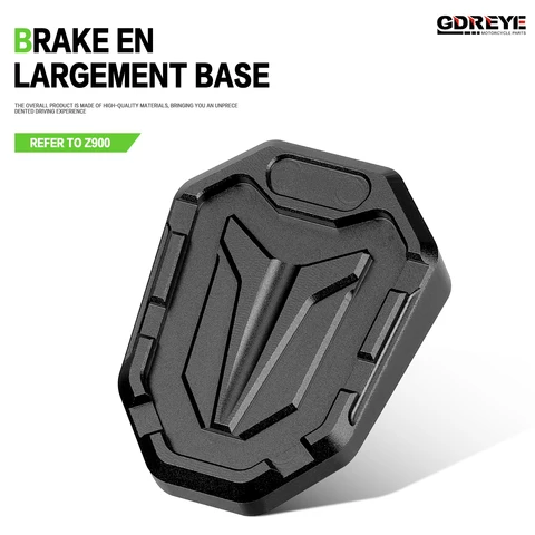 Для мотоциклов Kawasaki Z650, Z900, SE NINJA 650, H2 SX, Versys-X 300, 250: Увеличенная передняя педаль тормоза/упор для ноги Z900