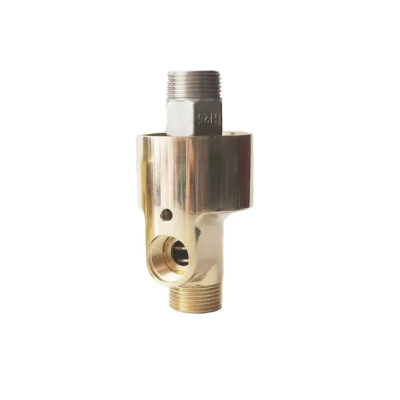 For HDHS Type Air Single Two-way Copper Rotary Joint 2 Points 4 Points 6 Points Valve Worm Gear Drive