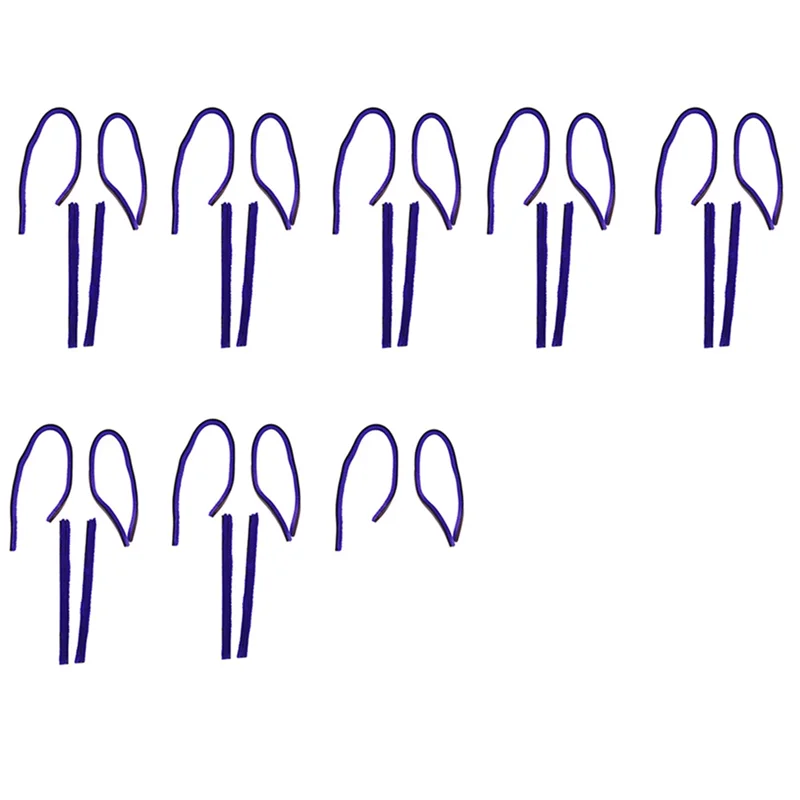 EQAZ-30Pcs tiras de pelúcia macia para dyson v6 v7 v8 v10 v11 aspirador de pó cabeça rolo macio acessórios peças reposição