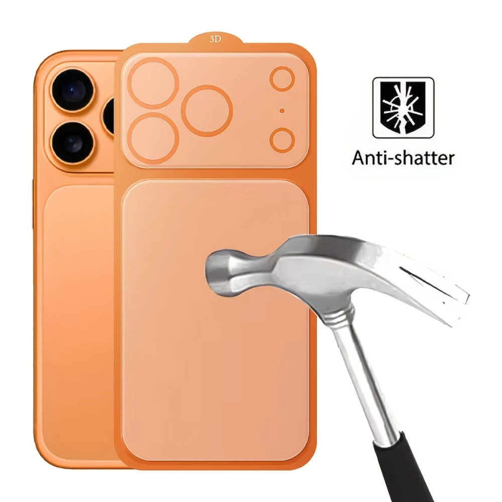 NNBILI 3 Stück Matte Weiche Hydrogel-Rückseiten-Displayschutzfolie mit Linsenschutzfolie für iPhone 18 Pro 18 Pro Max 17Air Serie – Detail 6