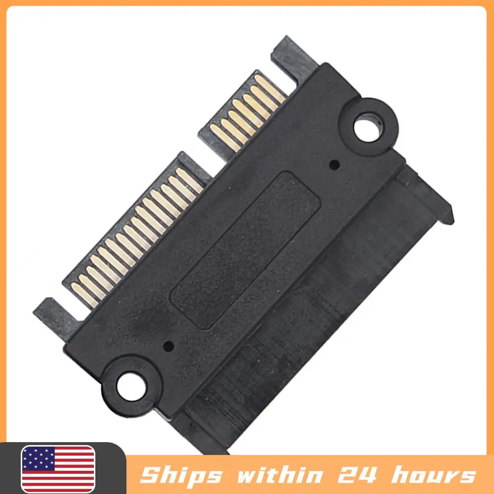 

1-10PCS SATA Male To Female Power Data Converter 22Pin 7+15 Male To Female SATA To SATA Converter SATA To SATA Adapter