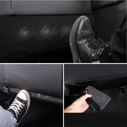 For Skoda Karoq Kodiaq 2018 2019-2022 Accessories Seat Anti-Kick Cover Decoration Interior Details Seat Back Child Anti-Dirty