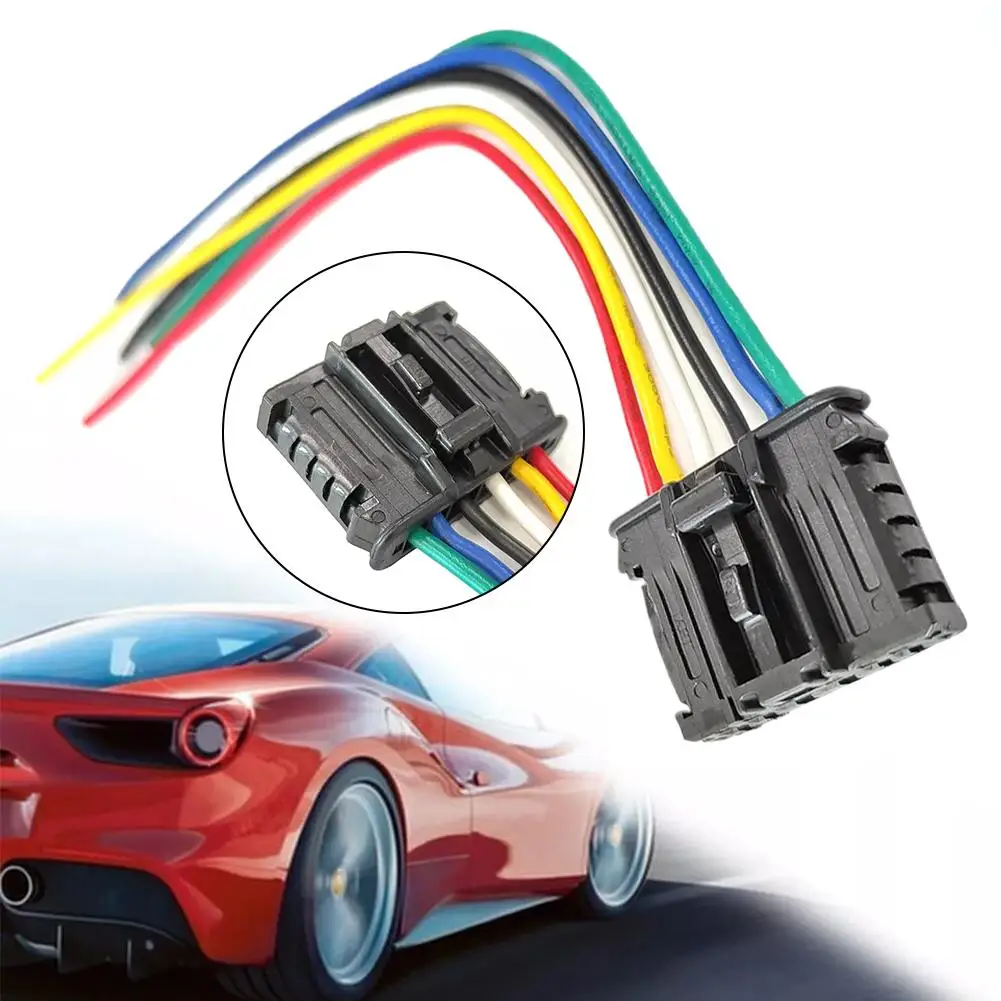 Untuk PEUGEOT 206 207 208 301 307 308 508 1007 2008 EXPERT 1606248780 Pigtail PARTNER Plug 6Pin Lampu Konektor Belakang Pra-kabel M9D4