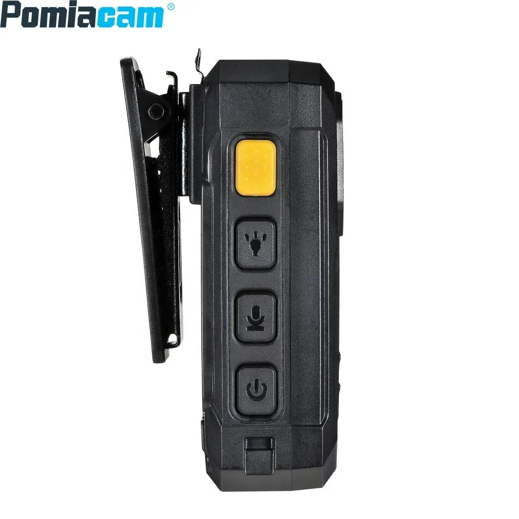 BC107 4G Live Streaming Body Camera with GPS 1512P Resolution Night Vision Waterproof Design 13 Hour Battery  Wearable Camera