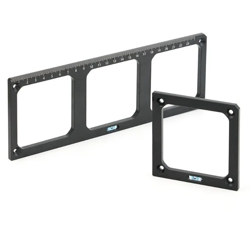 

Шаблон для разметки 86-ти типовых коробок: точное позиционирование при сверлении и вырезании пазов для монтажа выключателей и розеток в шкафах, прочный, для деревообработки