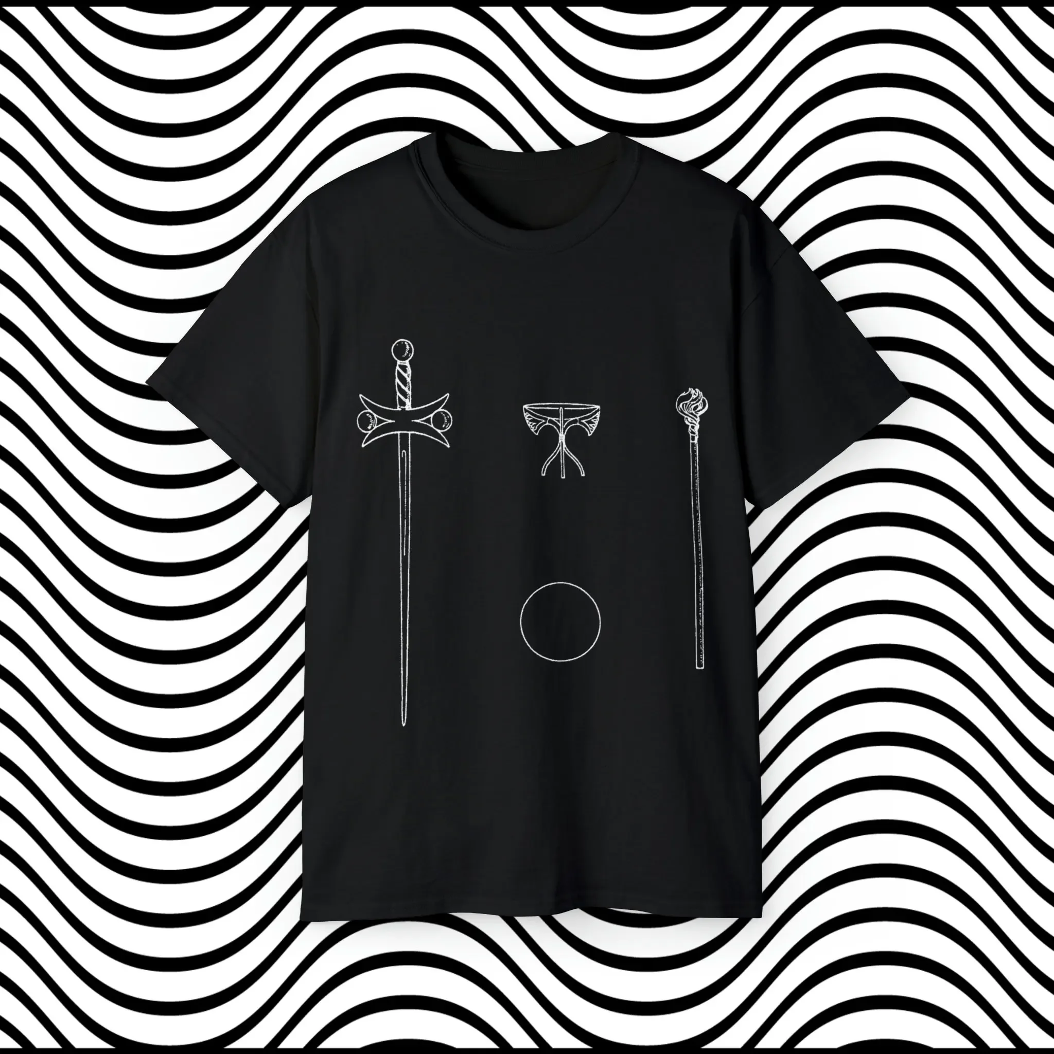 Wand Cup Sword Pentacle Ultra Cotton T Shirt