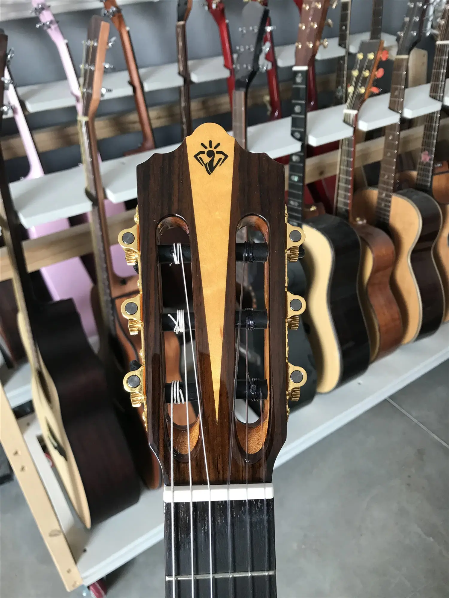 K-320C Flamenco Top Solid 4/4 Classic Guitar 39 Inch Size in Stock