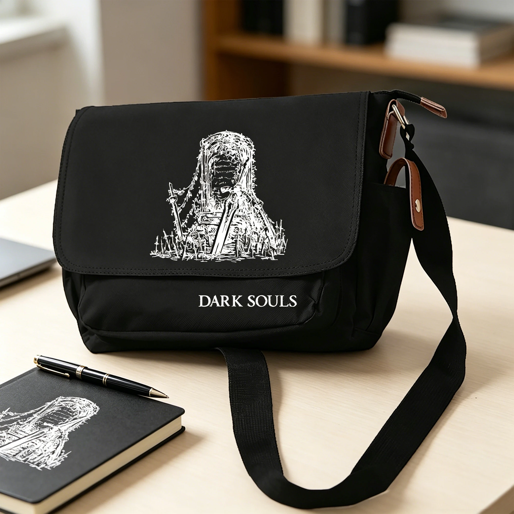 

Сумка-мессенджер Game Dark Souls Students Oxford, мужская сумка через плечо, школьная сумка с мультяшным принтом, сумка для книг для мальчиков, дорожные сумки