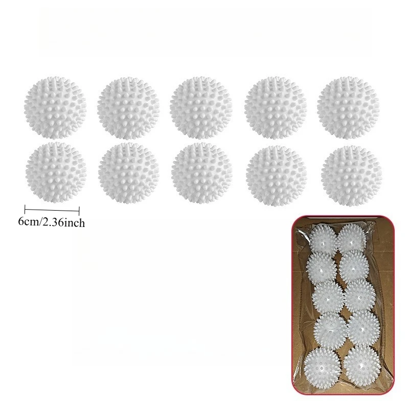 كرة غسيل مضادة للدوران قابلة لإعادة الاستخدام، منعم الأقمشة للغسالة والمجفف، تقلل التجاعيد، مستلزمات التنظيف