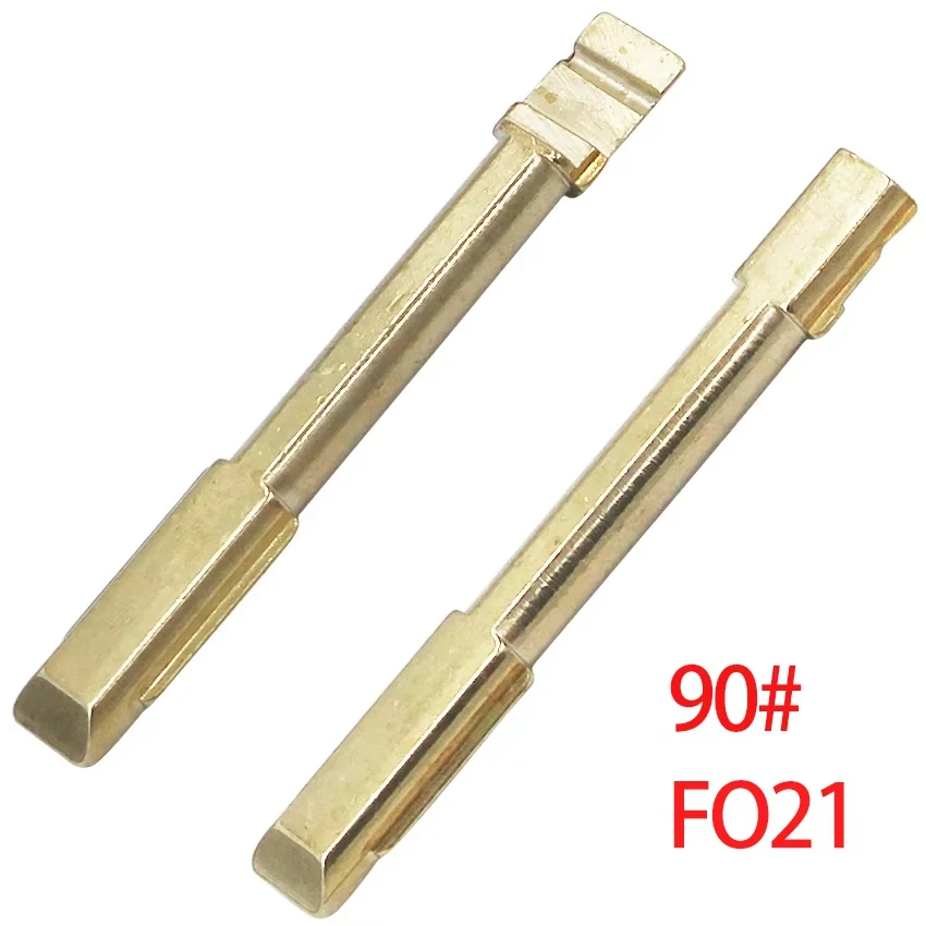10pcs Uncut Metal Key Blade 90# FO21 Key Blank for Ford Mondeo for KD Keydiy Xhorse VVDI Remotes Universal No.90 Car Key Blanks