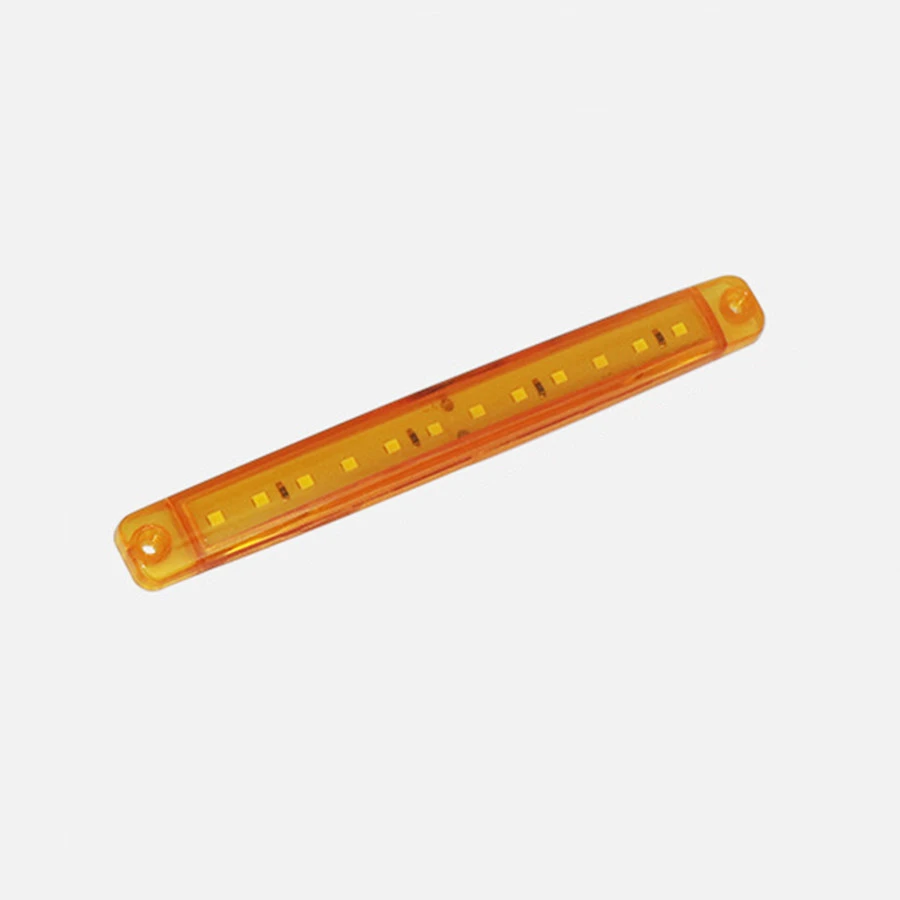 20PCS Yellow 12LED Truck LED Marker Lights Truck LED Side Marker Lighting Marker LED Lamp 24 v Truck Parking Lights For Trailers