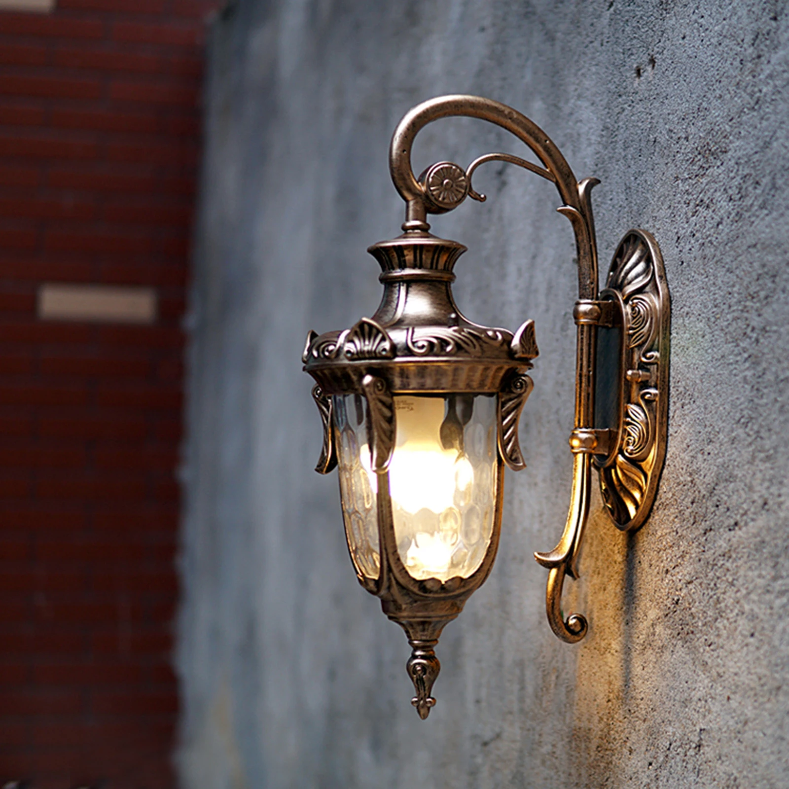 

Modern LED Vingtage Outdoor Wall Light Fixture Exterior Wall Lantern Garden Lamp Waterproof Sconce Porch Light E26