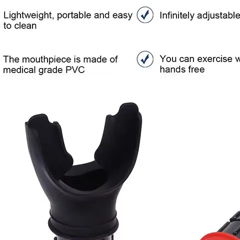 Atemtrainer, Lungen-Atemschutzgerät, Fitnessgeräte, Atemschutzgerät aus Silikon, Training in großer Höhe, Werkzeug für exspiratische Übung im Freien