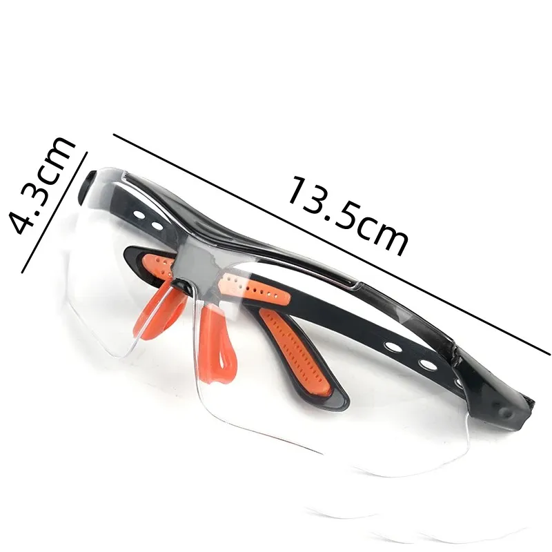 Clear Eye Sand Prevention Windproof Safety Riding Goggles Vented Glasses Work Lab Laboratory Safety Goggle Glasses