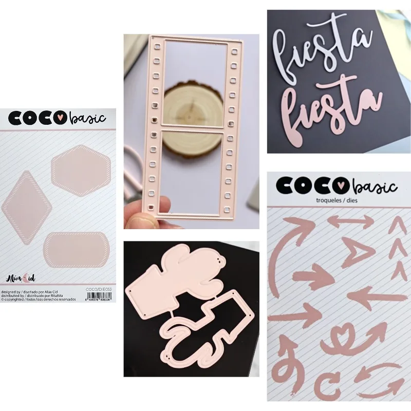 Cactus bailando con gracia en maceta, troquel metálico 2026, nuevos moldes de troquelado DIY para scrapbooking, manualidades de corte de papel