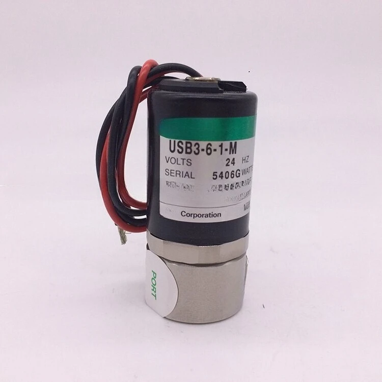 

1 PC New replace solenoid valve USB3-6-1-W-DC24V #AQ3N LW