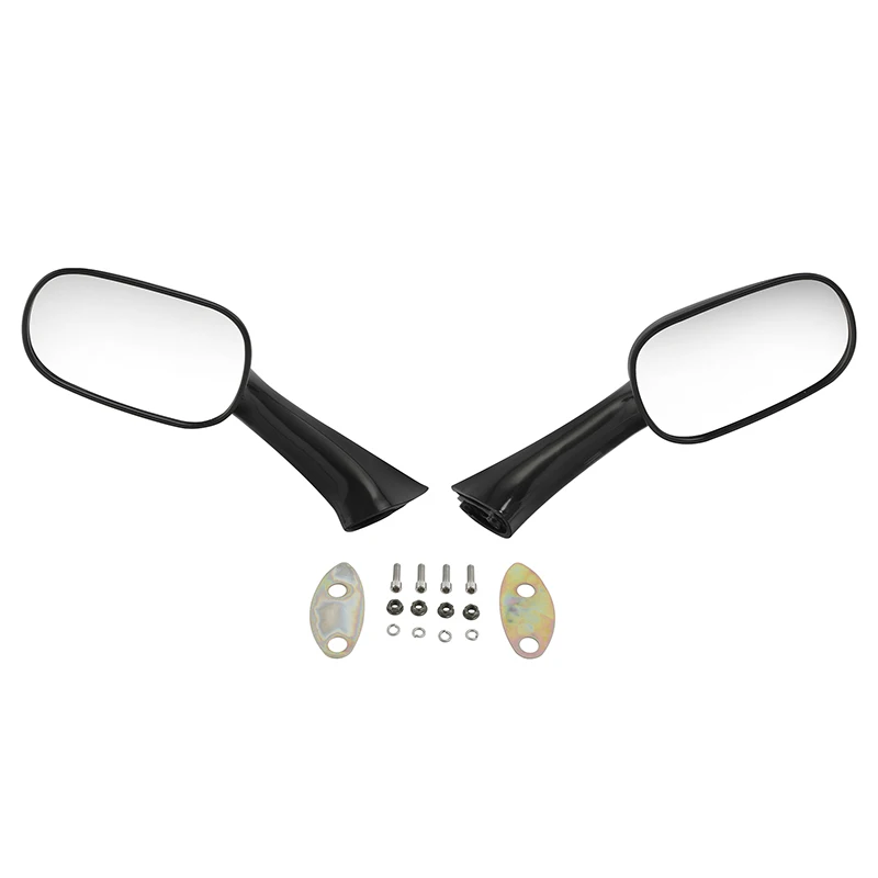 Motorcycle Black Rear View Side Mirrors For Honda VFR750F 1994-1997 VFR 800/Fi 1998-1999 CBR 900RR 1993 1996 1995