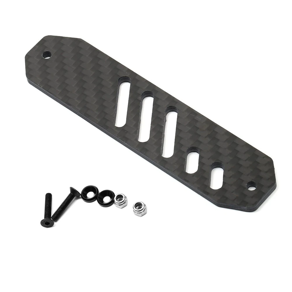 Carbon Fiber Servo Protective Board Cover for RC Car TAMIYA GF01 GF‑01TR GF‑01CB G6‑01 G6‑01TR AVANTE HOTSHOT Upgrade Parts